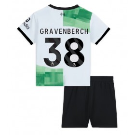 Liverpool Ryan Gravenberch #38 Auswärtstrikot 2023-24 Kurzarm (+ kurze hosen)